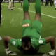 Illustration for article titled Saudi Arabian Keeper Trolls Fans With The Worm, Gets Pelted With Bottles And A Shoe
